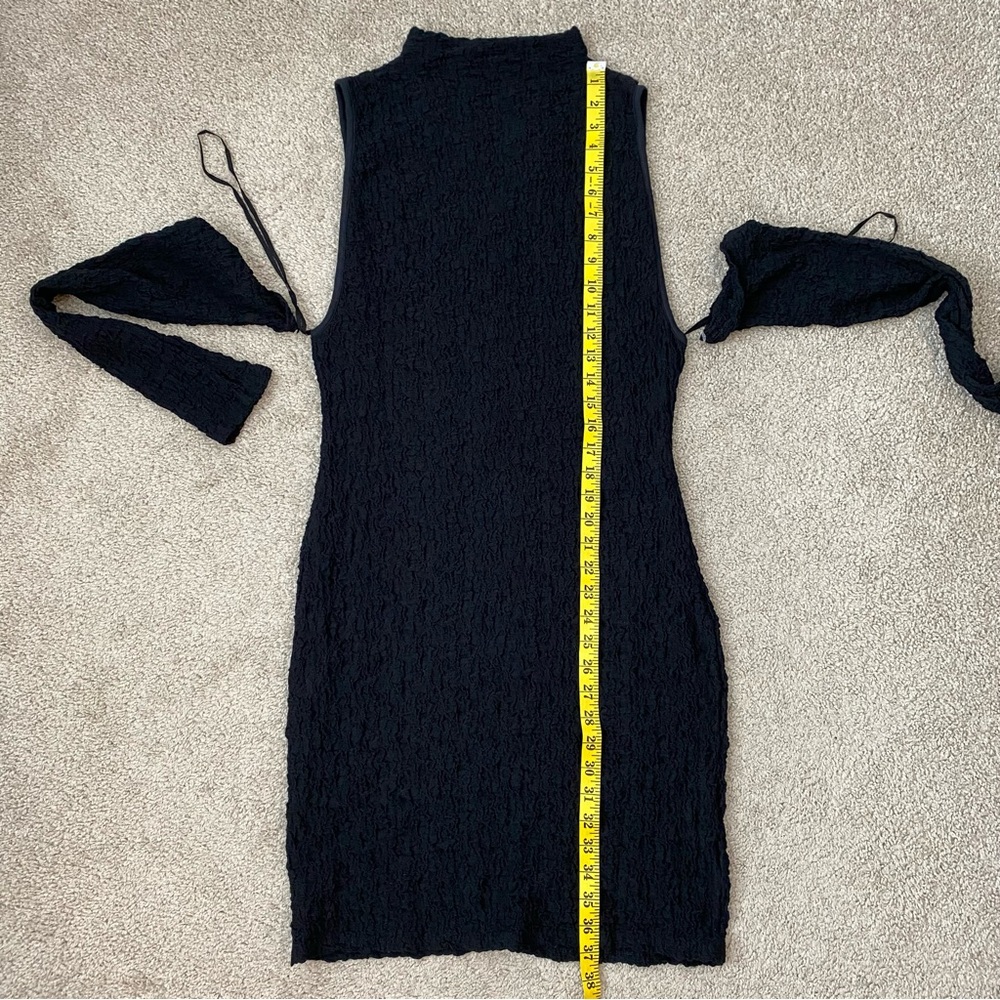 Free People Ava Dress Gloves Set Black M - Picture 12 of 12
